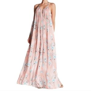 Revolve Rachel Pally Crepe Mirage Maxi Dress in Pluma Size Medium